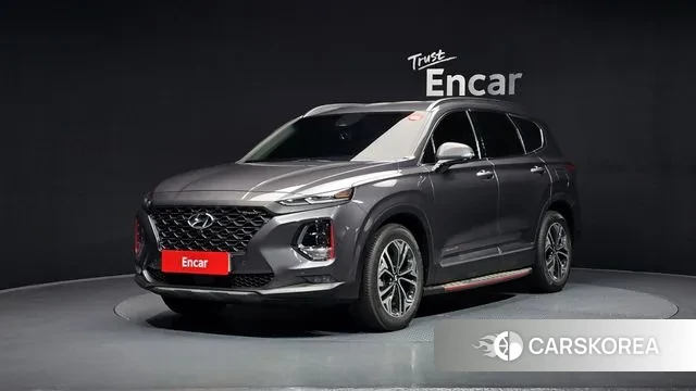 Hyundai Santa Fe TM 2018 Серый из Кореи