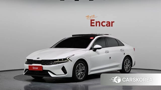 Kia K5 Hybrid 3rd Generation 2020 Белый из Кореи