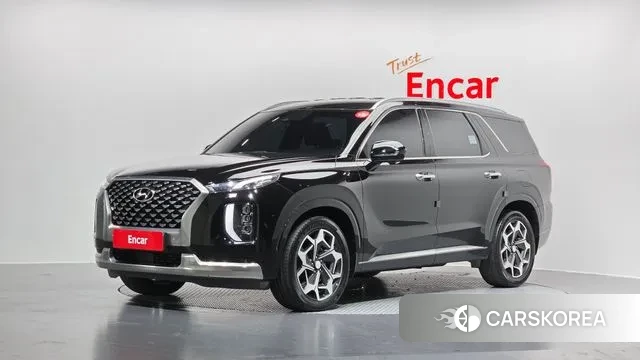 Hyundai Palisade 2021 Черный из Кореи