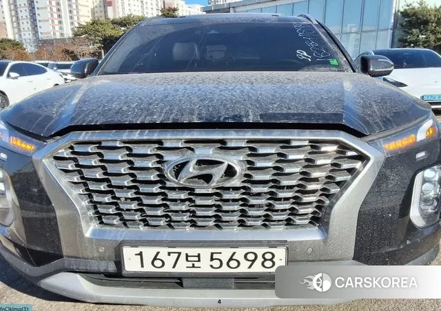 Hyundai Palisade 2022 Черный из Кореи