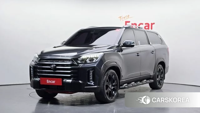 Ssangyong The New Rexton Sport 2022 Черный из Кореи