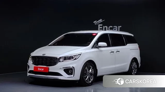 Kia The New Carnival 2018 Белый из Кореи