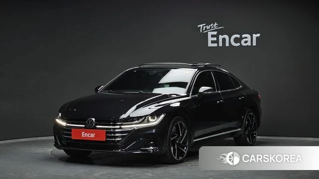 Volkswagen Arteon 2022 Черный из Кореи
