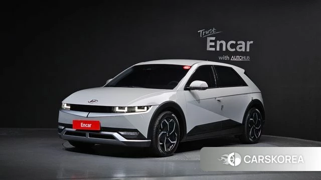 Hyundai Ionic 5 2022 Серебристо-серый из Кореи