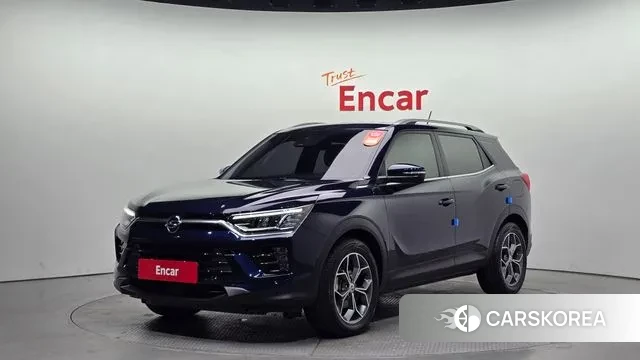 Ssangyong Beautiful Korando 2019 Синий из Кореи