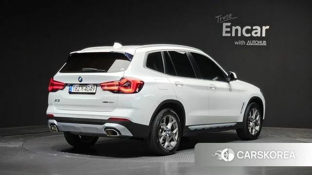 BMW X3 (G01) 2022 Белый из Кореи