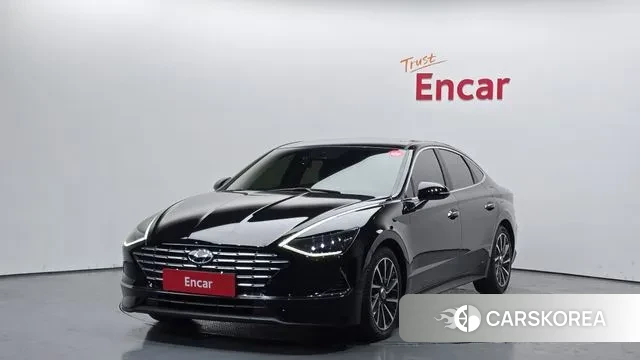 Hyundai Sonata Hybrid (DN8) 2023 Черный из Кореи