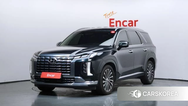Hyundai The New Palisade 2023 Темно-зеленый из Кореи