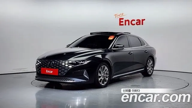 Hyundai The New Grandeur IG Hybrid 2020 Черный из Кореи