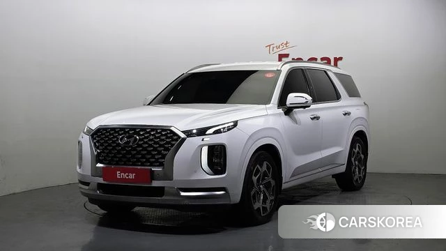 Hyundai Palisade 2021 Белый из Кореи