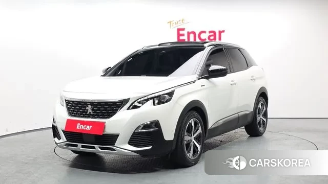 Peugeot 3008 second generation 2018 Белый из Кореи