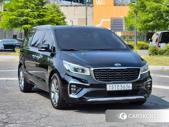 Kia The New Carnival 2020 Черный из Кореи