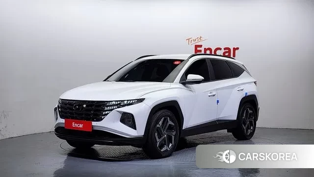 Hyundai Tucson (NX4) 2021 Белый из Кореи