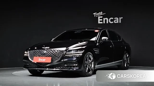 Genesis G80 (RG3) 2021 Черный из Кореи