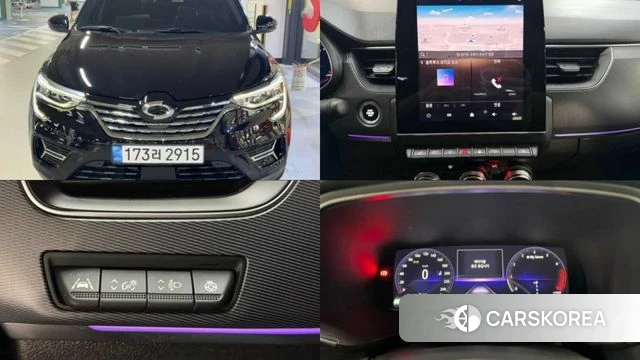 Renault Korea (Samsung) XM3 2022 Черный из Кореи