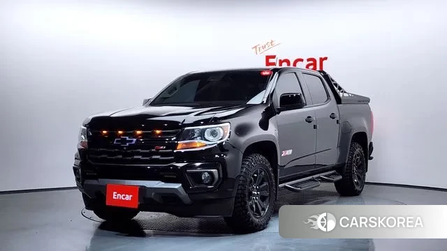 Chevrolet (GM Daewoo) Real New Colorado 2021 Черный из Кореи