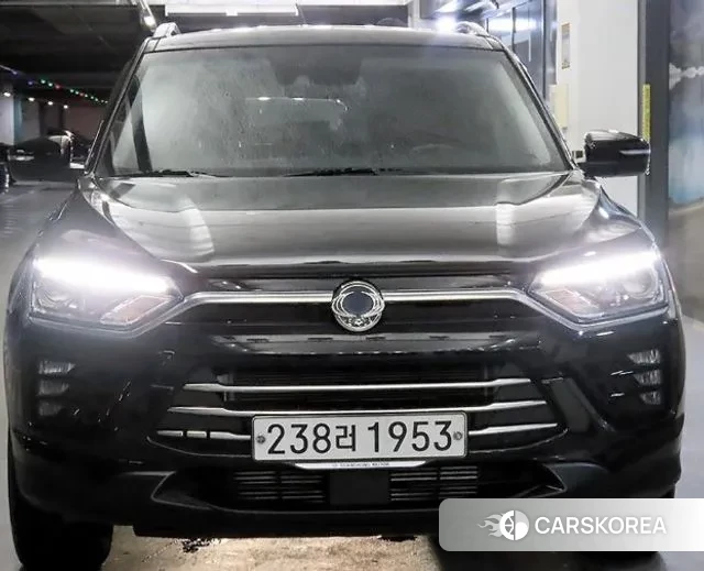 Ssangyong Beautiful Korando 2020 Черный из Кореи