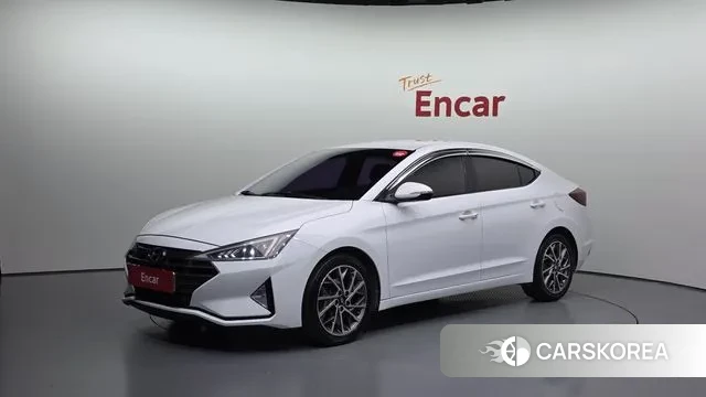 Hyundai The New Avante AD 2019 Белый из Кореи