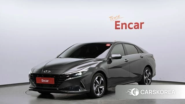 Hyundai Avante (CN7) 2021 Серый из Кореи