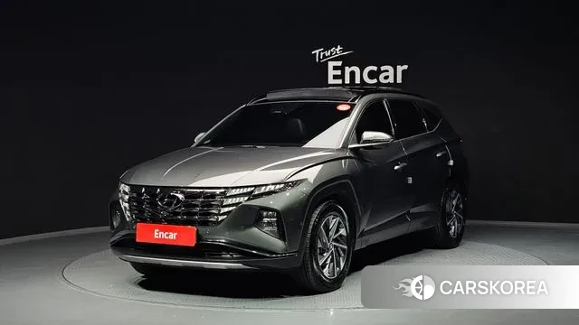 Hyundai Tucson Hybrid (NX4) 2021 Серый из Кореи