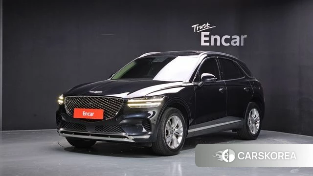Genesis GV70 2021 Черный из Кореи