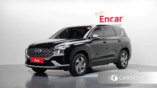 Hyundai The New Santa Fe 2022 Черный из Кореи