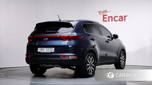 Kia Sportage 4th Generation 2018 Синий из Кореи