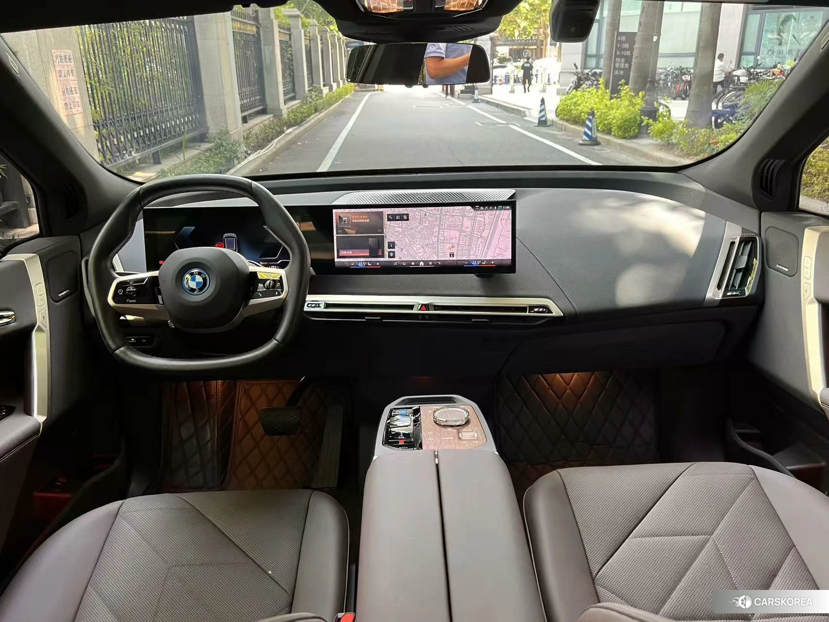 BMW iX 2023 Синий из Китая