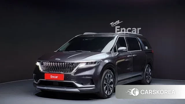 Kia Carnival 4th generation 2020 Серый из Кореи