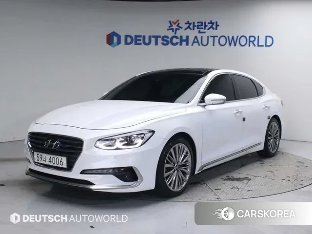 Hyundai Grandeur IG 2018 Белый из Кореи