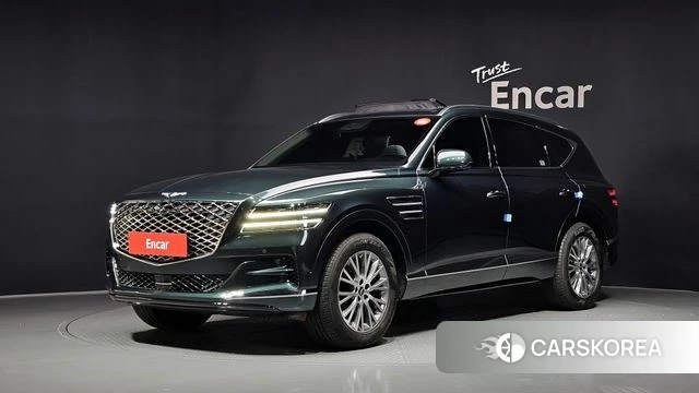 Genesis GV80 2022 Темно-зеленый из Кореи