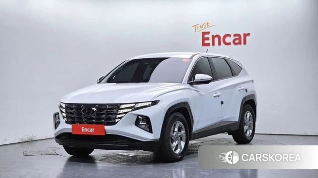 Hyundai Tucson (NX4) 2021 Белый из Кореи