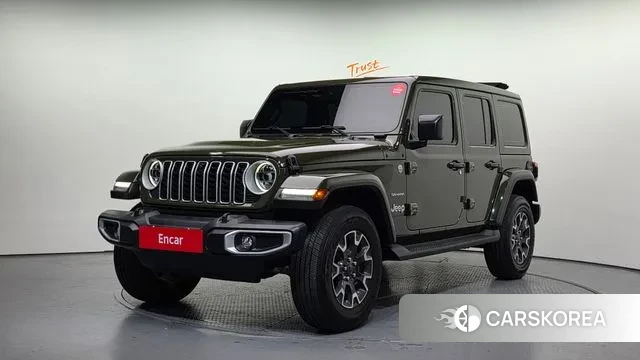 Jeep Wrangler (JL) 2024 Зеленый из Кореи