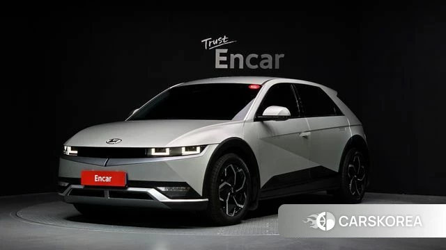 Hyundai Ionic 5 2021 Серебряный из Кореи