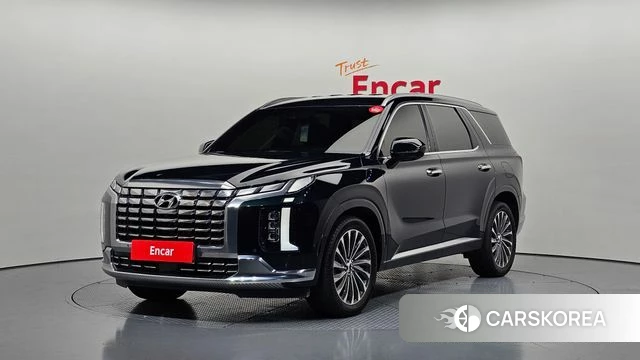 Hyundai The New Palisade 2023 Темно-зеленый из Кореи