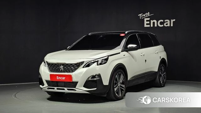 Peugeot 5008 second generation 2018 Белый из Кореи