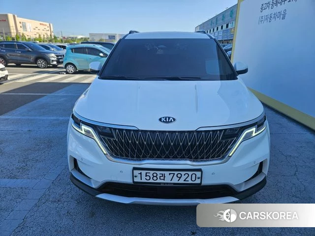 Kia Carnival 4th generation 2021 Белый из Кореи
