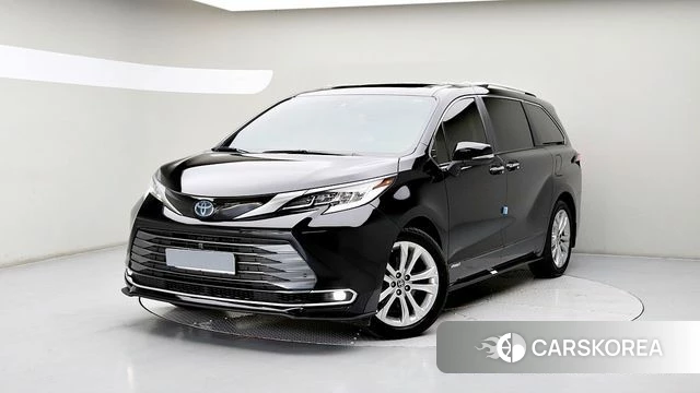 Toyota Sienna 4th Generation 2021 Черный из Кореи