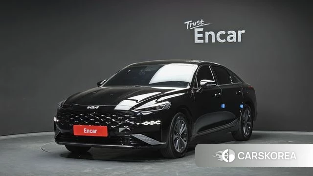 Kia K8 Hybrid 2021 Черный из Кореи