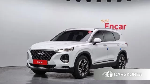Hyundai Santa Fe TM 2018 Белый из Кореи