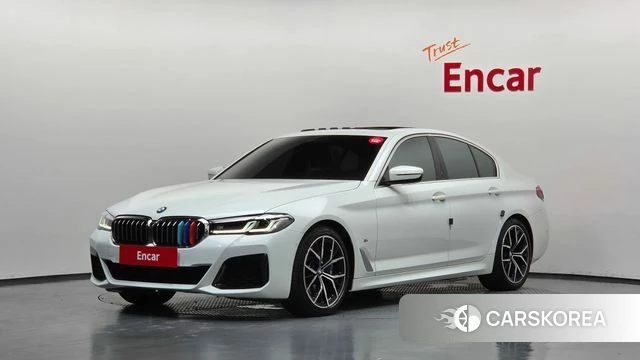 BMW 5 Series (G30) 2021 Белый из Кореи