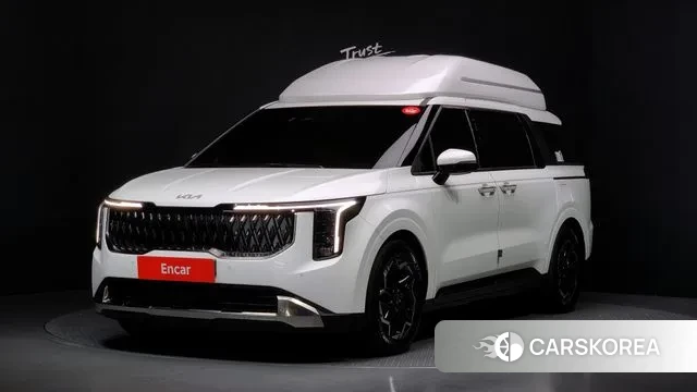 Kia The New Carnival 4th Generation 2023 Белый из Кореи