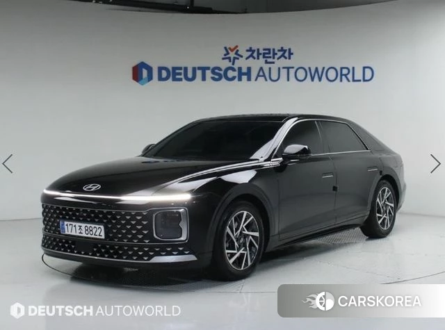 Hyundai Grandeur (GN7) 2023 Черный из Кореи