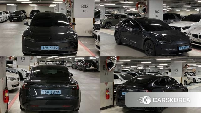 Tesla Model 3 2025 Серый из Кореи