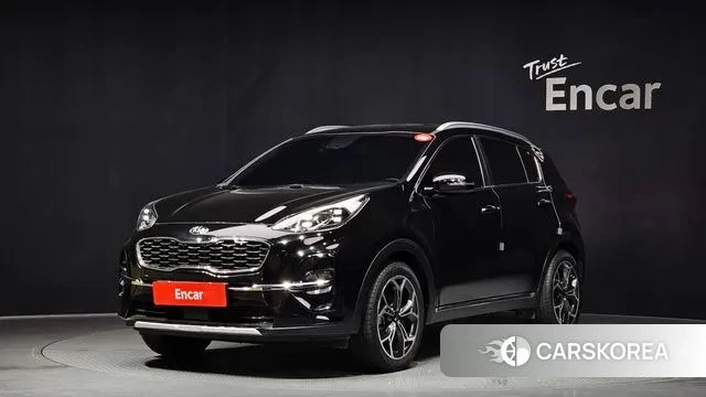 Kia Sportage The Bold 2020 Черный из Кореи