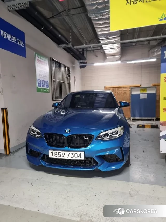 BMW M2 (F87) 2019 Синий из Кореи