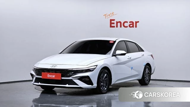 Hyundai The New Avante (CN7) 2025 Белый из Кореи