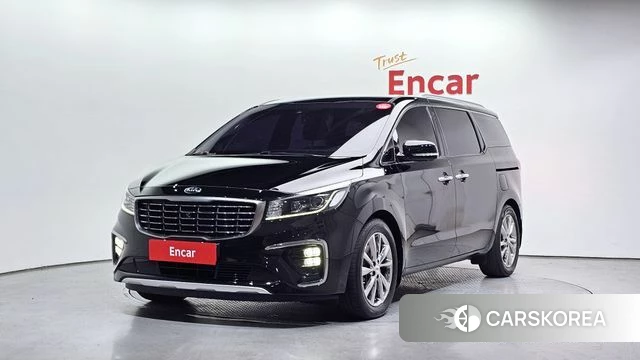 Kia The New Carnival 2018 Черный из Кореи