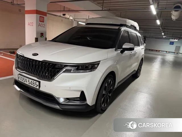 Kia Carnival 4th generation 2020 Белый из Кореи