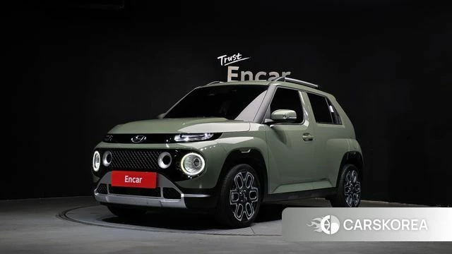 Hyundai Casper 2022 Зеленый из Кореи